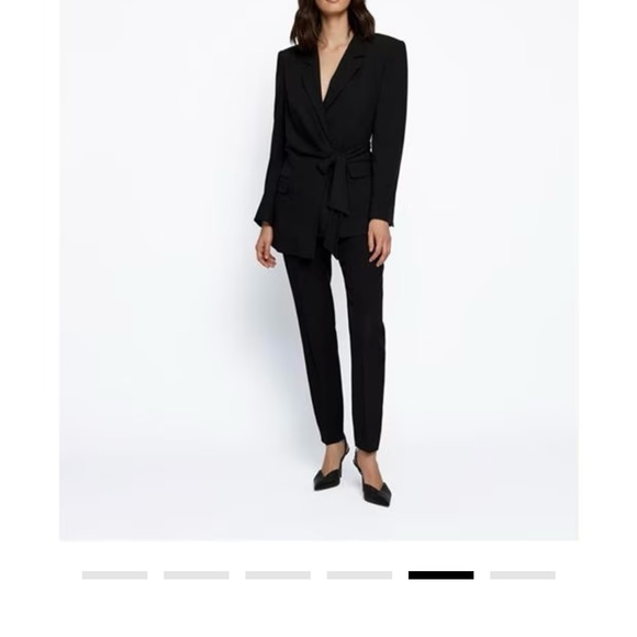 NWT Boss Black belted blazer size xxs/US 0/UK 4 - Picture 3 of 4